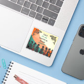 閉経強度レトロデザイン シール (ノートパソコンとiPhone)