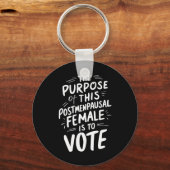 閉経後のハリス・ワルツの目的 キーホルダー (正面)