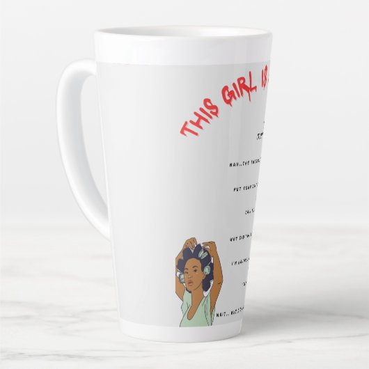 閉経期マグショット カフェラテマグ (左アングル)