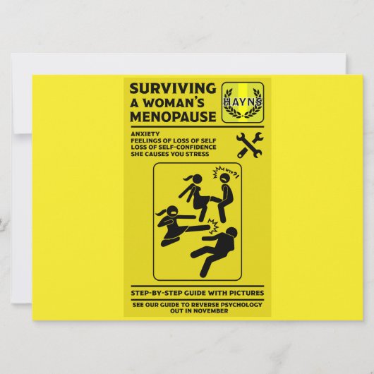 閉経生き延び期 カード (正面)