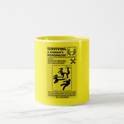 閉経生き延び期 ツートーンマグカップ (中央)