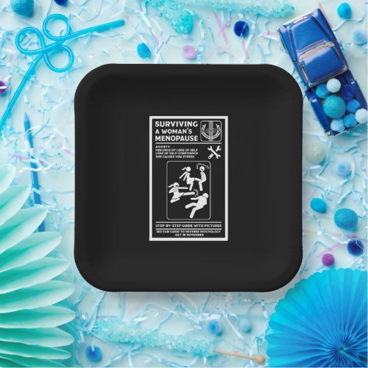 閉経生き延び期 ペーパープレート (パーティー)