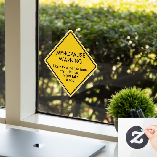 閉経警告期 ウィンドウサイン (オフィス)