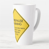 閉経警告期 カフェラテマグ (右アングル)