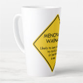 閉経警告期 カフェラテマグ (左アングル)