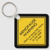 閉経警告期 キーホルダー (正面)