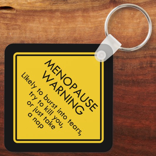 閉経警告期 キーホルダー (裏面)