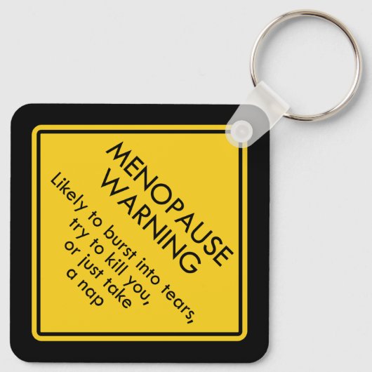 閉経警告期 キーホルダー (裏面)