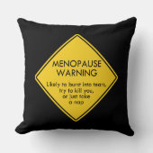 閉経警告期 クッション (正面)