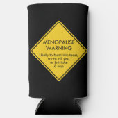 閉経警告期 スリム缶クーラー (正面)