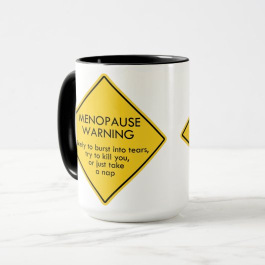 閉経警告期 マグカップ (正面左)