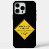 閉経警告期 Case-Mate iPhoneケース (裏面)