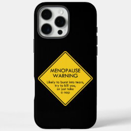 閉経警告期 iPhone 16 PRO MAXケース