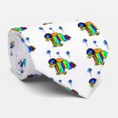 閉鎖したパラシュートによって落ちているSkydiver - oh ネクタイ (ロール)