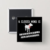 閉鎖した心は本来危ないPinです 缶バッジ (正面&裏面)