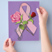 閉鎖乳がん生存者 チラシ (手)