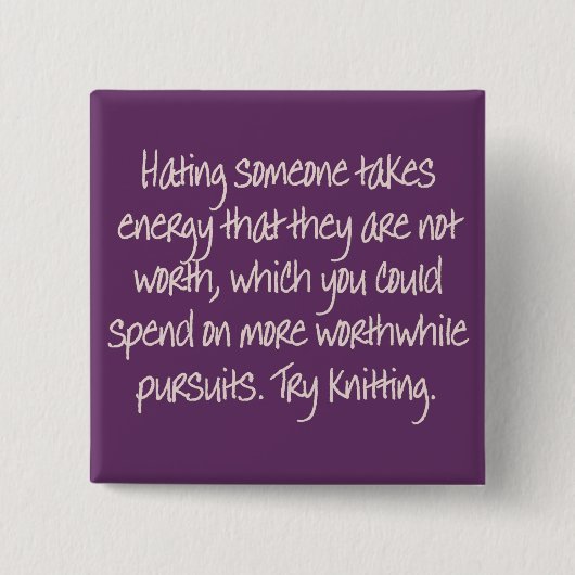 閉鎖: 今度は私は私達がなぜ分割したか覚えています 缶バッジ (正面)