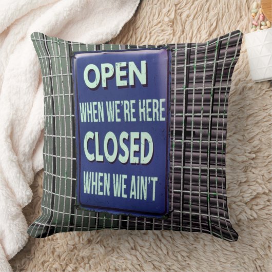 開いたおもしろい記号、閉じたおもしろい記号 クッション