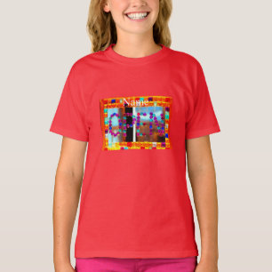 開いたサインガラスの円 Tシャツ