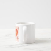 ...開いたハート...ジュッタ・ゲイブリエルによるアート… エスプレッソカップ (裏面)