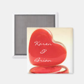 開いたハート マグネット (正面/裏面)