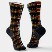 開いたバー ソックス (傾斜あり)