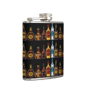 開いたバー フラスク (右)