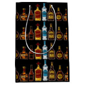 開いたバー ミディアムペーパーバッグ (正面)