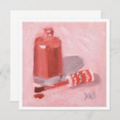 開いたボトル (正面/裏面)