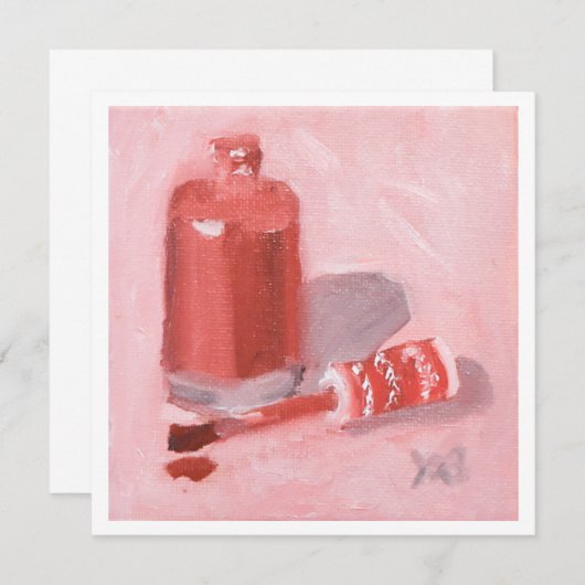 開いたボトル (正面/裏面)