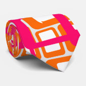 開いた中世紀の長方形をモダン増やす ネクタイ (ロール)