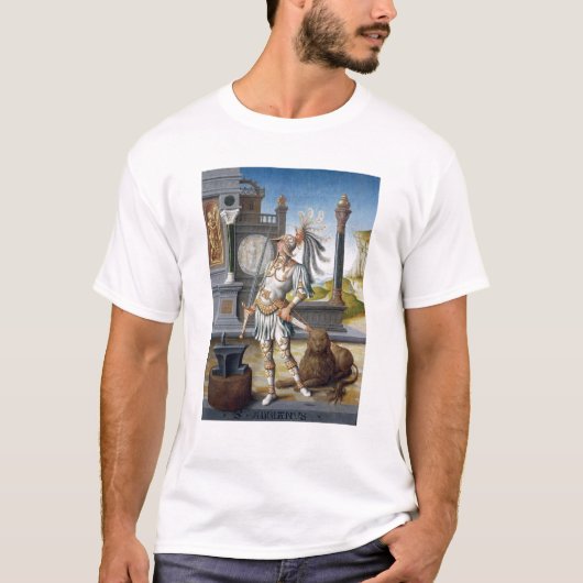 開いた景色の装甲のSt.エイドリアン Tシャツ (正面)