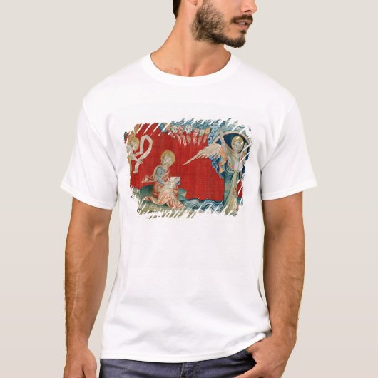 開いた本との天使 Tシャツ (正面)