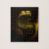 開いた本を持つ哲学者、1625-7年(窓ガラスの油 ジグソーパズル (縦)