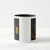 開いた本を持つ哲学者、1625-7年(窓ガラスの油 マグカップ (中央)