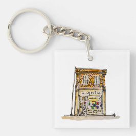 開いた本 キーホルダー