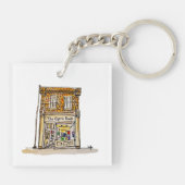 開いた本 キーホルダー (裏面)