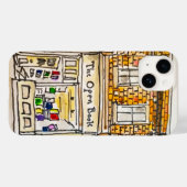 開いた本 Case-Mate iPhoneケース (裏面 (横))