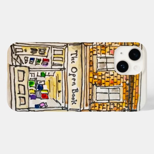 開いた本 Case-Mate iPhoneケース (裏面 (横))