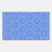 開いた松果腺の瞑想シール 長方形シール (正面)