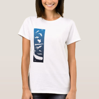 開いた海の創造物 Tシャツ