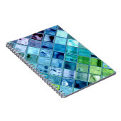 開いた海の新しく鮮やかな元のデザイン ノートブック (右側)