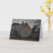 「開いた目で夢」おめでとうカード カード (黄色い花)