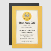 開いた目で微笑む顔 (正面/裏面)