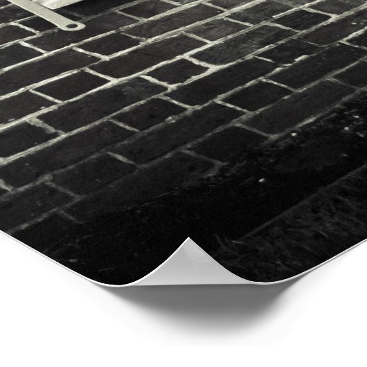 開いた窓 ポスター (角)