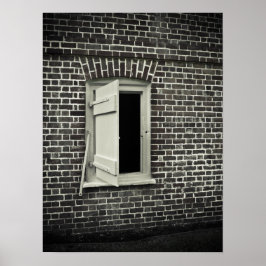 開いた窓 ポスター