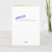 開いた箱舟の中のトーラ シーズンカード (裏面)