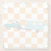 開いた道1の衝突 ガラスコースター (裏面)