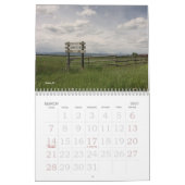 開いた道2011年 カレンダー (3月 2027)