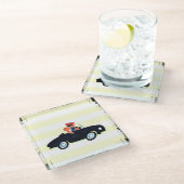 開いた道3の衝突 ガラスコースター (アングル)